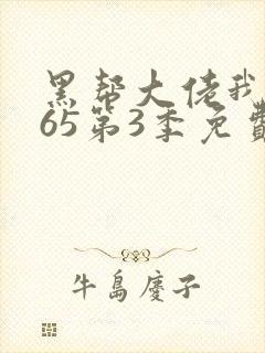 黑帮大佬我的365第3季免费观看