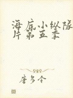 海底小纵队动画片第五季