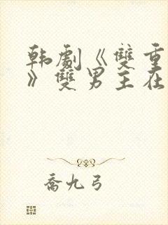 韩剧《双重暴露》双男主在哪看封面