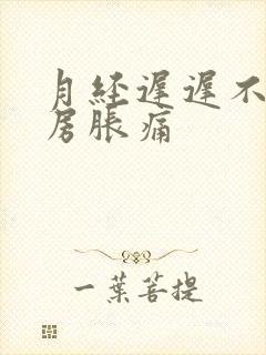 月经迟迟不来乳房胀痛