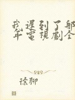 我迟到了那么多年电视剧全集免费播放