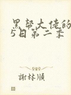 黑帮大佬的365日第二季