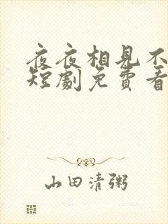 夜夜相见不识君短剧免费看第一集