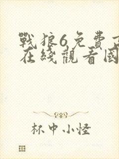 战狼6免费高清在线观看国语封面