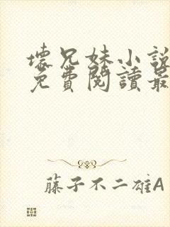 坏兄妹小说全文免费阅读最新章节下