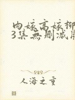 肉嫁高嫁柳嫁家3集无删减版