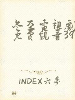 冬至电视剧手机免费观看39集