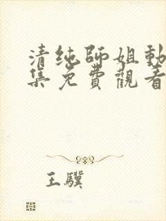 清纯师姐动漫全集免费观看完整版高封面