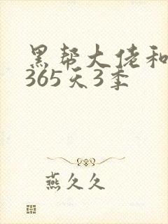 黑帮大佬和我的365天3季封面