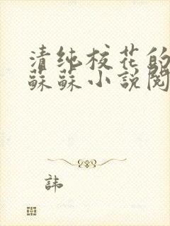 清纯校花的日常苏苏小说阅读全文封面