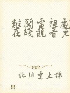 难哄电视剧全集在线观看免费