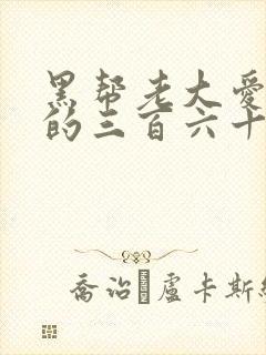 黑帮老大爱上我的三百六十五天第二集