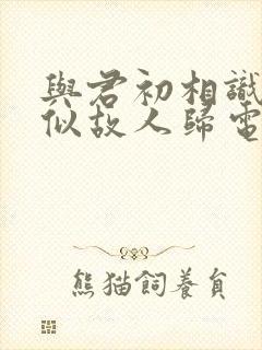 与君初相识·恰似故人归电视剧
