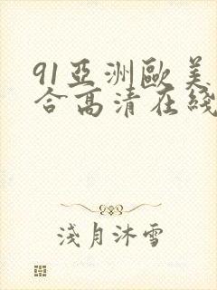 91亚洲欧美综合高清在线