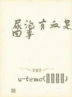 尿泡有血是怎么回事封面