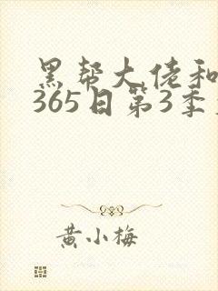 黑帮大佬和我的365日第3季大结局