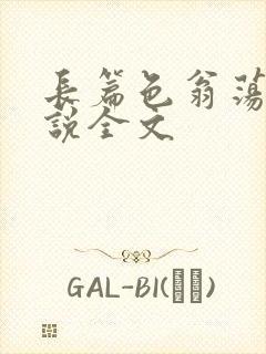 长篇色翁荡熄小说全文