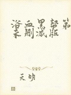 浴血黑帮第三季未删减版