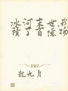 冰河末世,我囤积了百亿物资txt