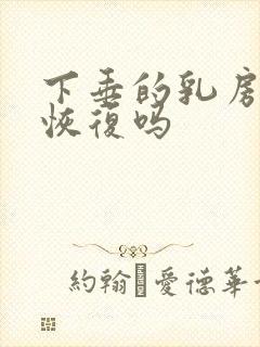 下垂的乳房还能恢复吗封面