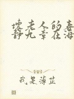 坏老人的春天敏静九章在海里敏静游泳封面