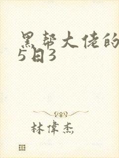 黑帮大佬的365日3