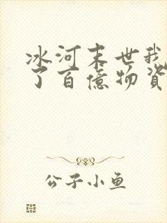 冰河末世我囤积了百亿物资