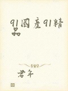 91国产91精品