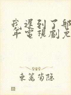 我迟到了那么多年电视剧免费