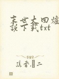 末世大回炉 小说下载txt
