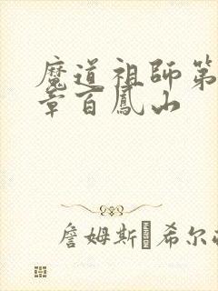 魔道祖师第69章百凤山