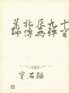 叶北辰九十九位师傅无弹窗下载小说