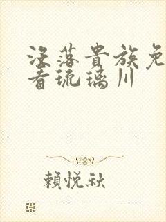 没落贵族免费观看琉璃川