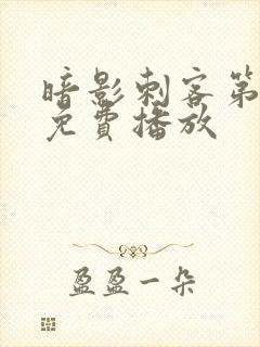 暗影刺客第八季免费播放