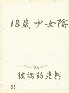 18岁少女阴部