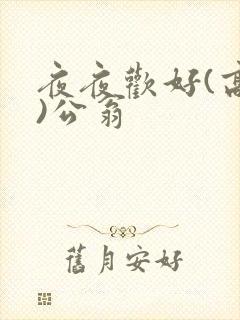 夜夜欢好(高h)公翁
