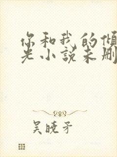 你和我的倾城时光小说未删减阅读