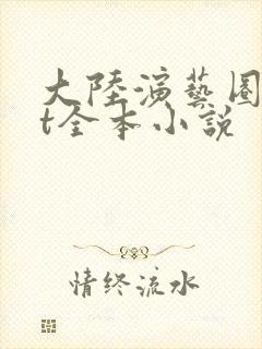 大陆演艺圈txt全本小说