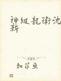 神级龙卫沈浪最新封面