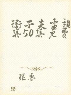 卫子夫电视剧全集50集免费观看全集封面