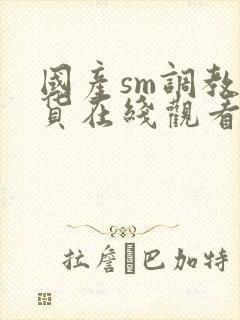国产sm调教骚货在线观看啊啊啊
