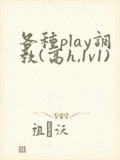 各种play调教(高h,1v1)