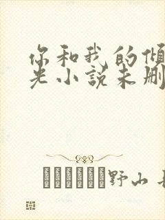 你和我的倾城时光小说未删减阅读