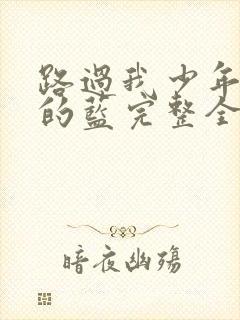 路过我少年时光的蓝完整全集