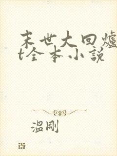 末世大回炉txt全本小说