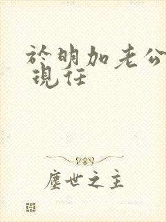 于明加老公是谁 现任