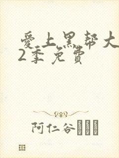 爱上黑帮大佬第2季免费