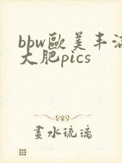 bbw欧美丰满大肥pics