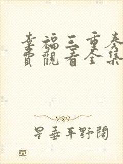 幸福三重奏1免费观看全集