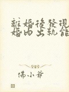 离婚后发现对方婚内出轨能起诉吗